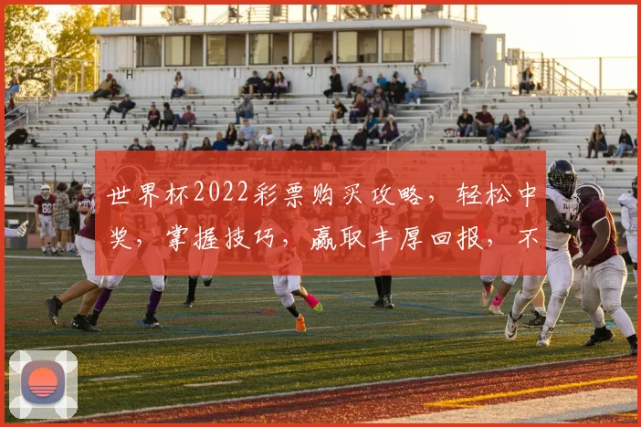 世界杯2022彩票购买攻略，轻松中奖，掌握技巧，赢取丰厚回报，不容错过